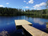Putkiponttonilaituri 6 x 3,15 metriä (2 ponttonia) TEE-ITSE